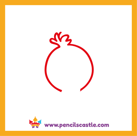 draw the duck's head