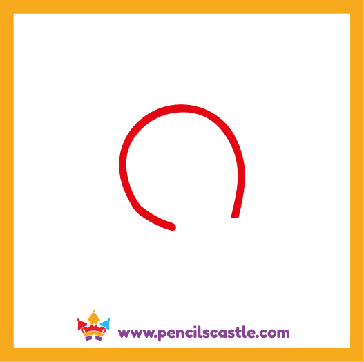draw the goose's head outline