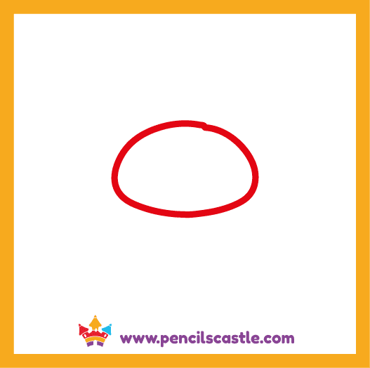 Draw the head outline of the ladybug