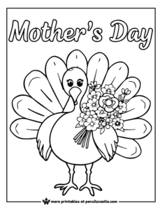 54 Turkey Coloring Pages (Free Printable PDFs) - Pencils Castle