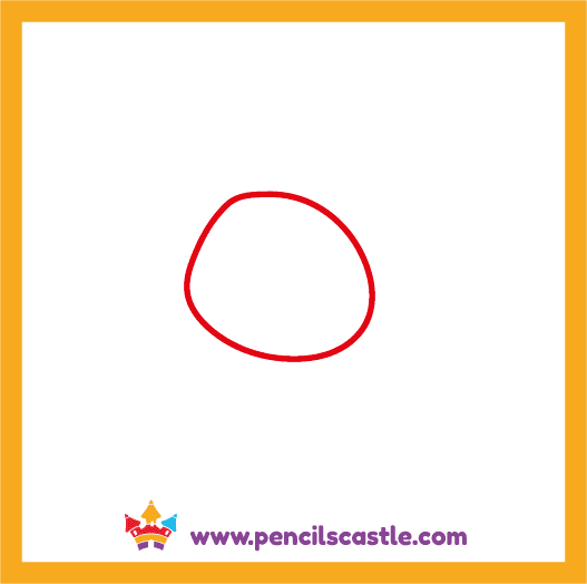 Draw the head outline of the turtle